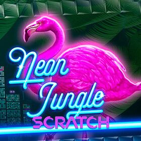 छेद Neon Jungle Scratch